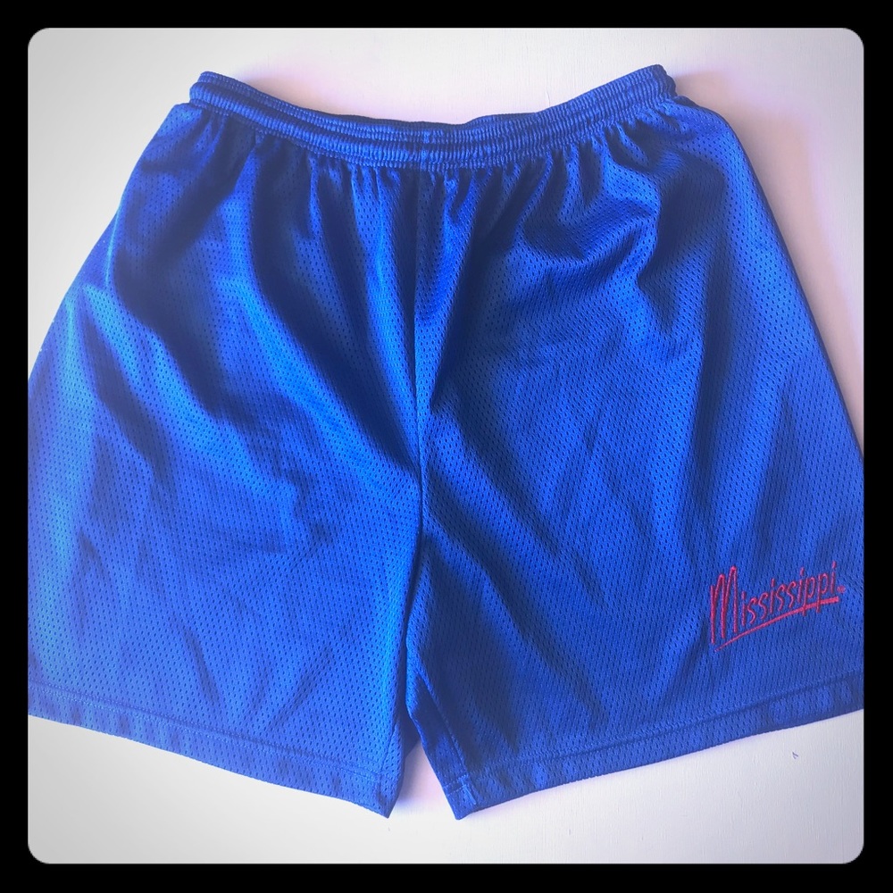 Vintage Ole Miss gym shorts